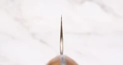 Nigara Santoku SG2 Tsuchime Maplewood 180mm (7.1") -Sharp Edge Shop NigaraSantokuSG2TsuchimeMaplewood180mm 420108101452 3