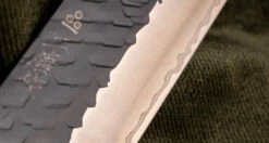 Nigara Sakimaru Sujihiki SG2 Kuro-uchi Tsuchime 300mm (11.8") [Ebony] -Sharp Edge Shop Nigara Sakimaru Sujihiki SG2 Kurouchi Tsuchime 300mm 11.8 Ebony 420110221614 16