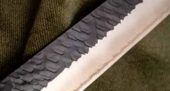 Nigara Sakimaru Sujihiki SG2 Kuro-uchi Tsuchime 300mm (11.8") [Ebony] -Sharp Edge Shop Nigara Sakimaru Sujihiki SG2 Kurouchi Tsuchime 300mm 11.8 Ebony 420110221614 20