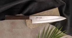 ZDP-189 Gyuto Silver Ebony 210mm (8.3") -Sharp Edge Shop PSL03 ZDP 189GyutoSilverEbony210mm limited 00564 2