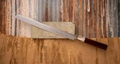 SG2 Burja - Prosciutto Knife Sandalwood 300mm (11.8") -Sharp Edge Shop PSL04 SG2BurjanozzaprsutSandalwood300mm limited 00563 2