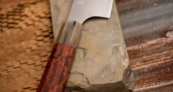 SG2 Bunka Matte Sandalwood 165mm (6.5") 10 SG2 Bunka Matte Sandalwood 165mm (6.5") -Sharp Edge Shop PSL04 SenzoSG2BunkaMatteSandalwood165mm limited 00562 4