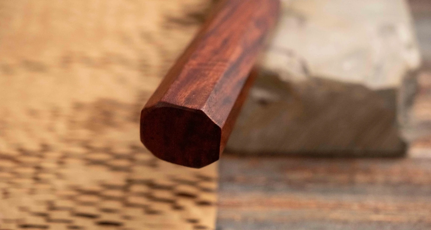 SG2 Bunka Matte Sandalwood 165mm (6.5") 6 SG2 Bunka Matte Sandalwood 165mm (6.5") - Image 6