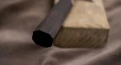 HAP-40 Gyuto Black Ebony Blond Buffalo 210mm (8.3") -Sharp Edge Shop PSL06 HAP 40GyutoBlackEbonyBlondBuffalo210mm limited 00558 7