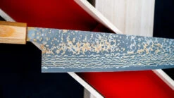 Saji Gyuto VG-10 Gold RWO 210mm (8.3") -Sharp Edge Shop SajiGyutoVG 10GoldRWO210mm 410103121519 4