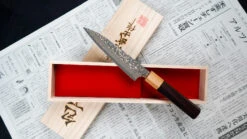 Saji Petty VG-10 Gold RWO 135mm (5.3") -Sharp Edge Shop SajiPettyVG 10GoldRWO130mm 410107061336 4 e7704425 3ab5 47a6 ac53 fdf793f5e81f