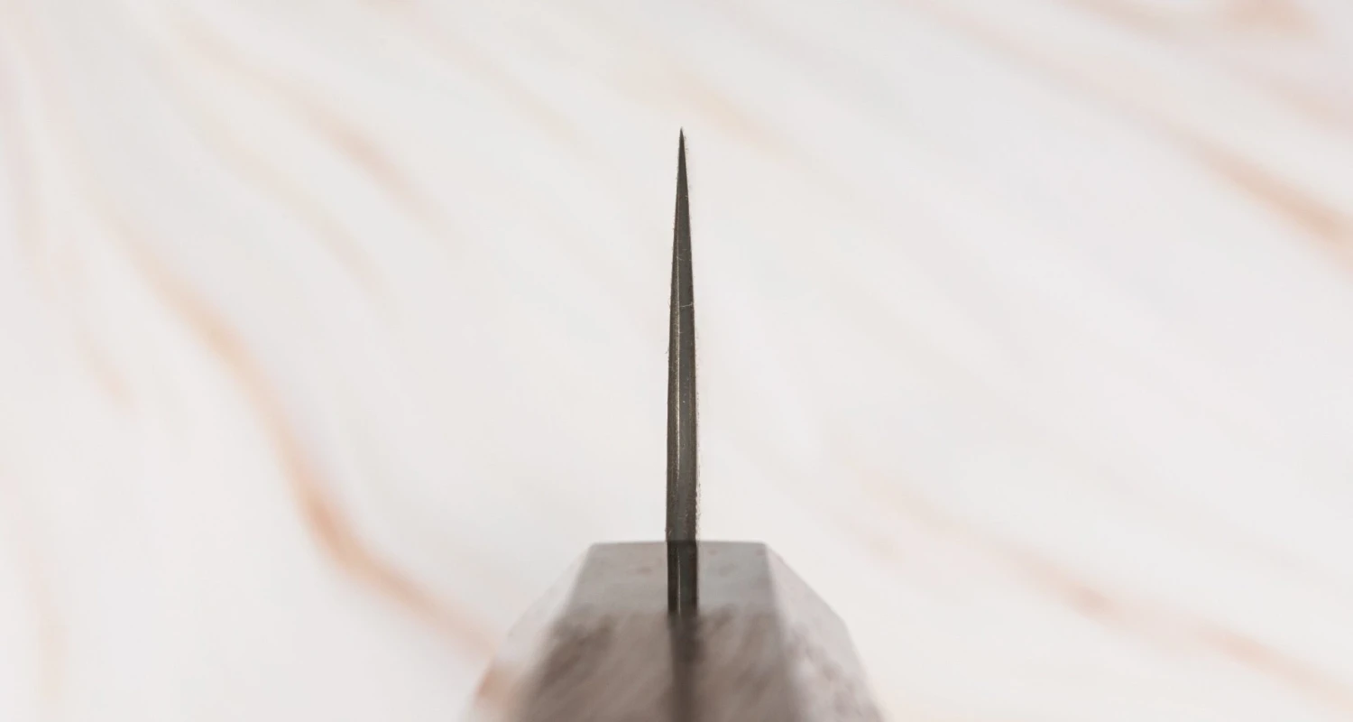 Nigara Sakimaru Sujihiki SG2 Damascus 300mm (11.8") 3 Nigara Sakimaru Sujihiki SG2 Damascus 300mm (11.8") - Image 3