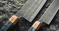 Senzo Dawn Limited Edition Gyuto SG2 Damascus 200mm (7.9") -Sharp Edge Shop SenzoDawnLimitedEdition 180107071566 180103111565 18 e7ea13e2 1749 48d4 873d a860aa4c3f07