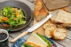 Seseragi Pankiri (Bread Knife) 220 Mm (8.7") -Sharp Edge Shop SeseragiBreadKnife220mm 3