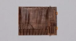 SharpEdge Chef's Leather Knife Roll [brown] / Holds 10 Knives -Sharp Edge Shop SharpEdgeChef sLeatherKnifeRoll 400562001253 7