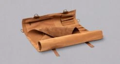 SharpEdge Chef's Leather Knife Roll [light Brown] / Holds 10 Knives -Sharp Edge Shop SharpEdgeChef sLeatherKnifeRoll 40056200816 03