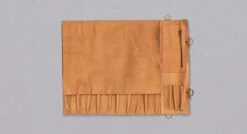 SharpEdge Chef's Leather Knife Roll [light Brown] / Holds 10 Knives -Sharp Edge Shop SharpEdgeChef sLeatherKnifeRoll 40056200816 04