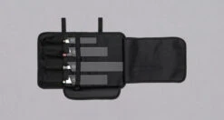 SharpEdge Knife Roll - Black [4 Knives] -Sharp Edge Shop SharpEdgeKnifeRoll Black 4knives 220562001581 4Large