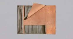 SharpEdge Chef's Leather Knife Roll [green] / Holds 6 Knives -Sharp Edge Shop SharpEdgeusnjenatorbazanoze zelena sestnozev 220562001611 4