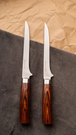 Tamahagane "SAN" Boning 160mm (6.3") -Sharp Edge Shop TAMAHAGANE SAN BONING 160 MM Flex 20011208567 20011208568 2 Large f007d9dd c3ea 47db b10d 9bb3595bcf0a