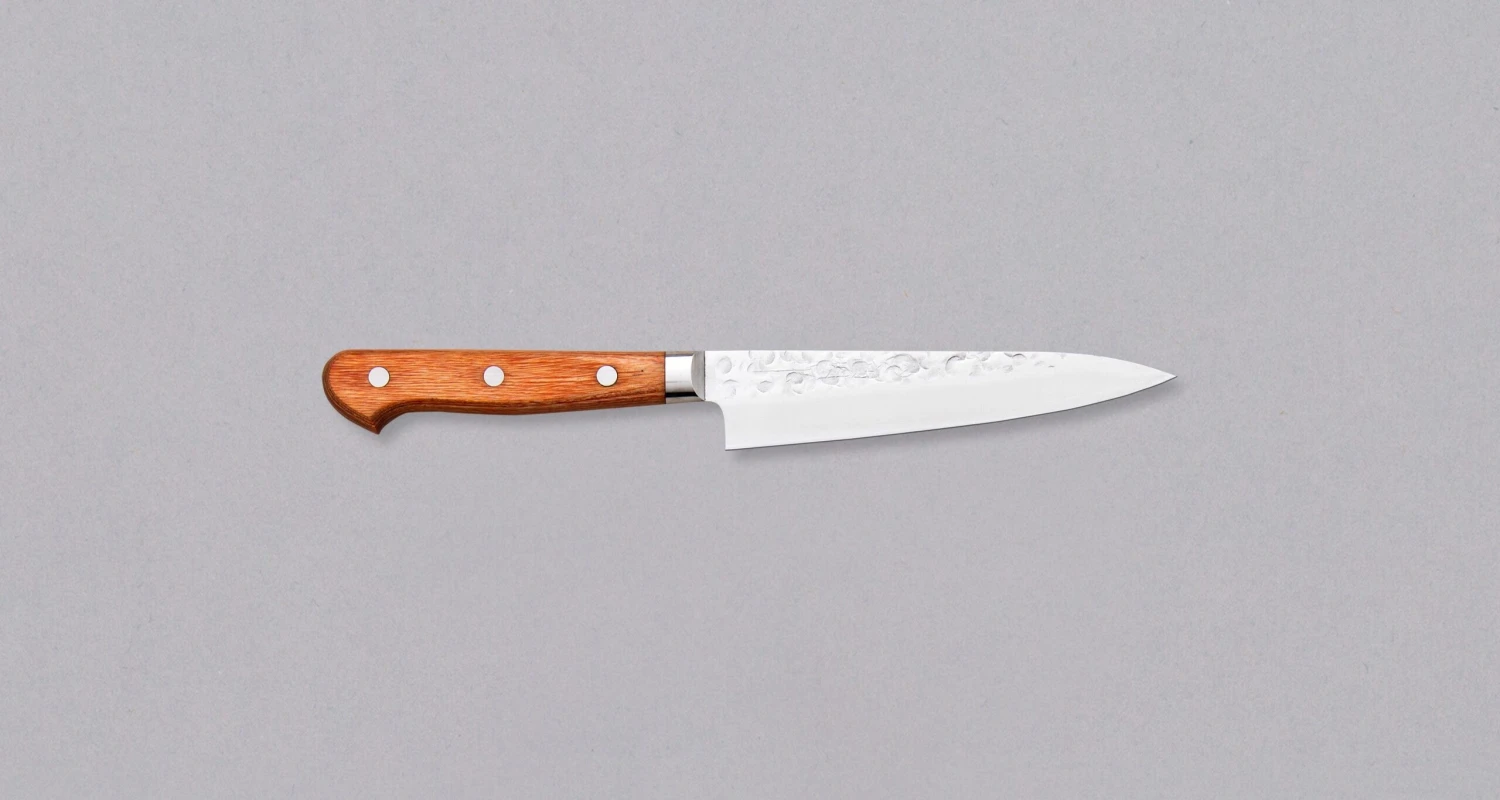 Takamura Petty Tsuchime Chromax Brown 130mm (5.1") 1 Takamura Petty Tsuchime Chromax Brown 130mm (5.1")