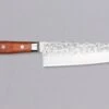 Takamura Santoku Tsuchime Chromax Brown 170mm (6.7") 3 Takamura Santoku Tsuchime Chromax Brown 170mm (6.7") -Sharp Edge Shop TakamuraSantokuTsuchimeChromax170mm 410108251219 1