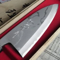 Tanaka Deba Damascus 135mm (5.3") -Sharp Edge Shop Tanaka Deba box3 d3f9936a aa79 4dab b55f 47556fb40b29