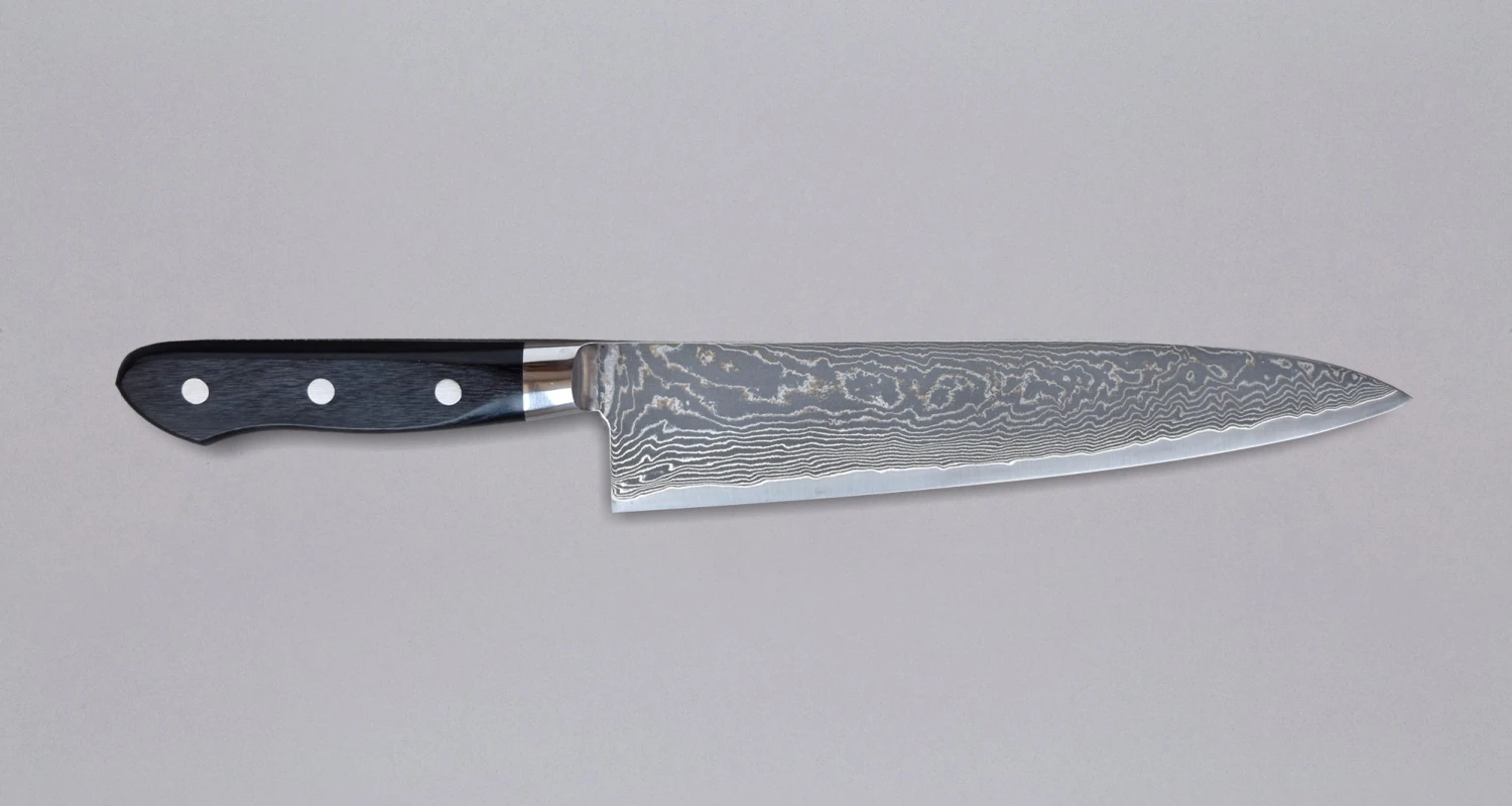 Tanaka Gyuto R2 Damascus 210mm (8.3") 1 Tanaka Gyuto R2 Damascus 210mm (8.3")