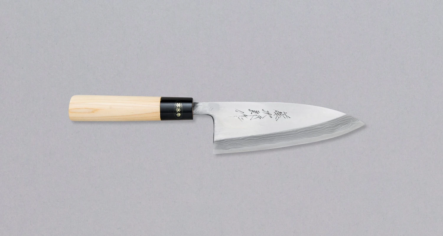 Tojiro Deba Damascus Aogami #2 150mm (5.9") 1 Tojiro Deba Damascus Aogami #2 150mm (5.9")