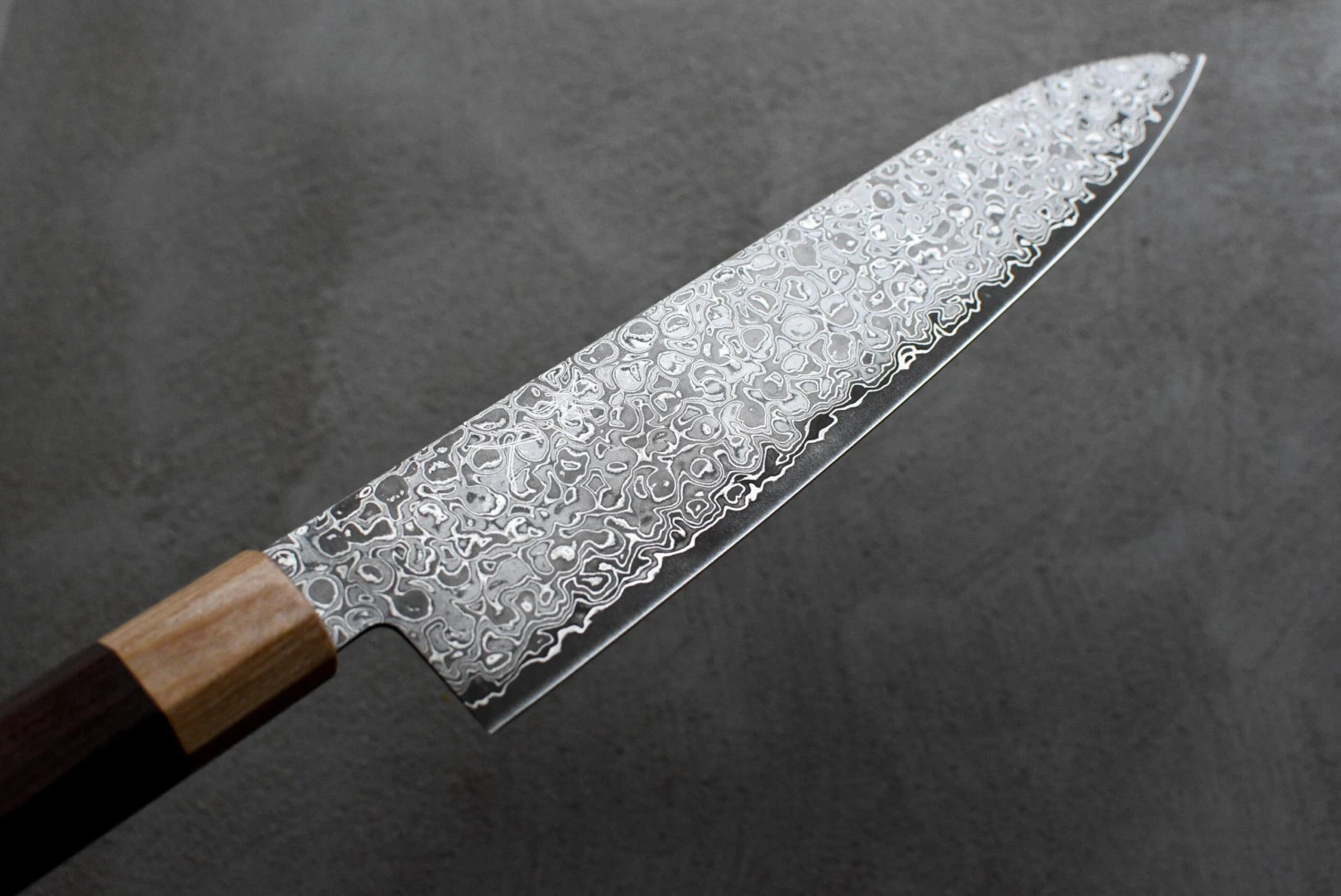 Tsunehisa Gyuto Damascus AUS-10 210mm (8.3") 11 Tsunehisa Gyuto Damascus AUS-10 210mm (8.3") - Image 11