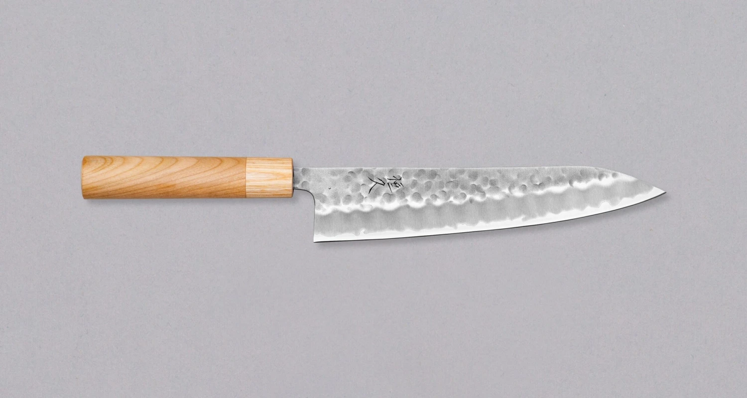 Tsunehisa Gyuto Shirogami #2 Cherry 210mm (8.3") 1 Tsunehisa Gyuto Shirogami #2 Cherry 210mm (8.3")