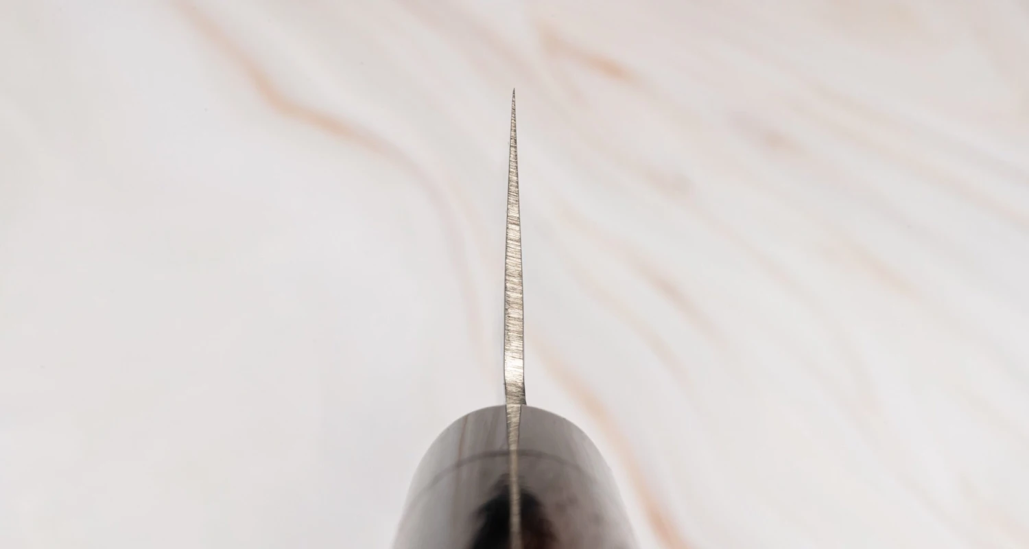 Tsunehisa Gyuto VG-10 Damascus Tsuchime 210mm (8.3") 3 Tsunehisa Gyuto VG-10 Damascus Tsuchime 210mm (8.3") - Image 3