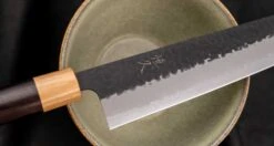 Tsunehisa Kiritsuke AS Kuro-uchi 240mm (9.4") [Rosewood] -Sharp Edge Shop TsunehisaKiritsukeASKuro uchi240mm 410121161567 6