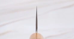 Tsunehisa Nakiri Shirogami #2 Cherry 165mm (6.5") -Sharp Edge Shop TsunehisaNakiriShirogami 2Cherry175mm 410106091514 3