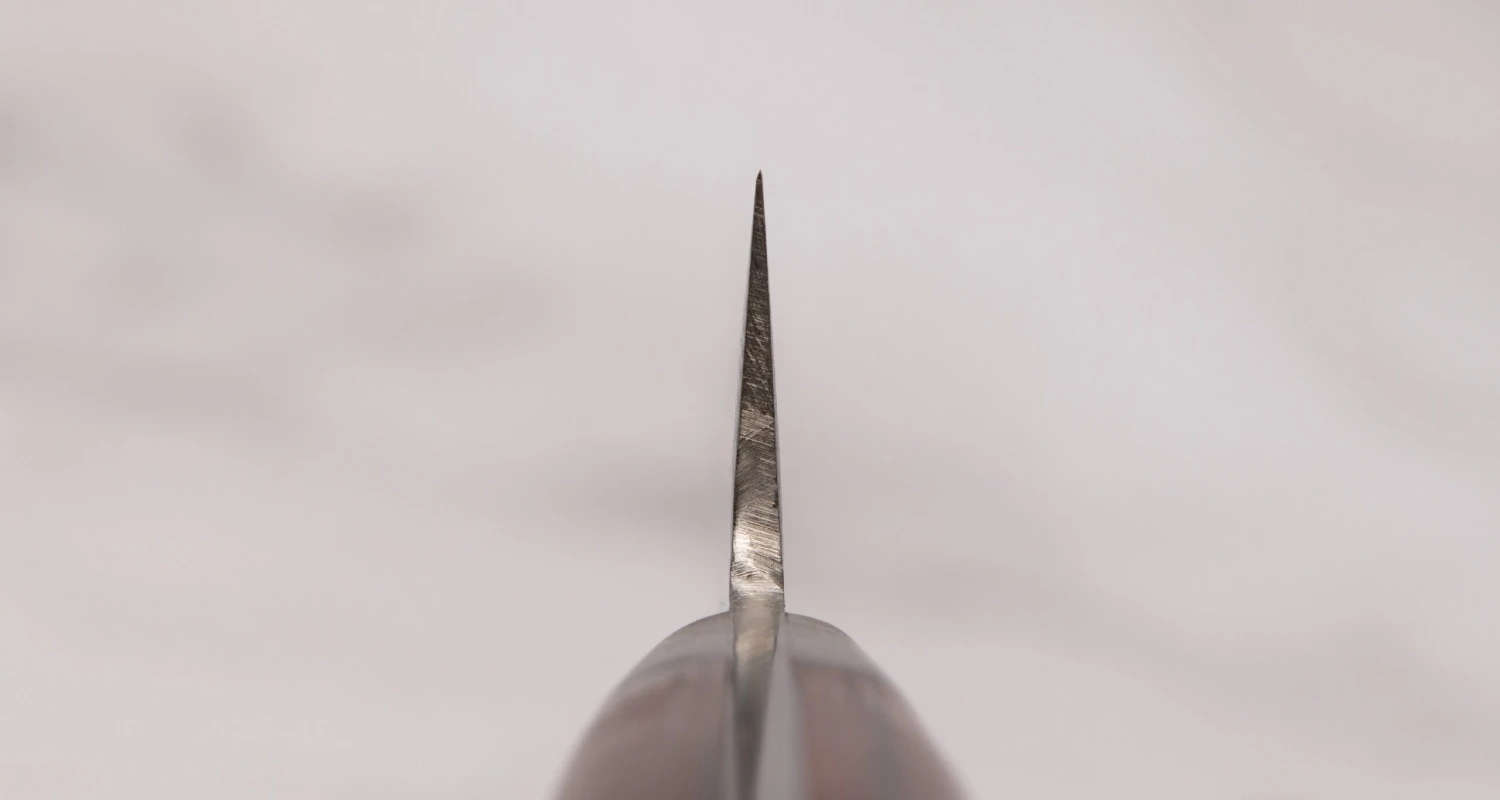 Tsunehisa Petty VG-10 Damascus Brown 135mm (5.3") 3 Tsunehisa Petty VG-10 Damascus Brown 135mm (5.3") - Image 3