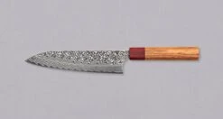 Kato Gyuto SG2 Black Damascus 180mm (7.1") 4 Kato Gyuto SG2 Black Damascus 180mm (7.1") -Sharp Edge Shop YoshimiGyutoSG2BlackDamascus180mm 410103101335 2