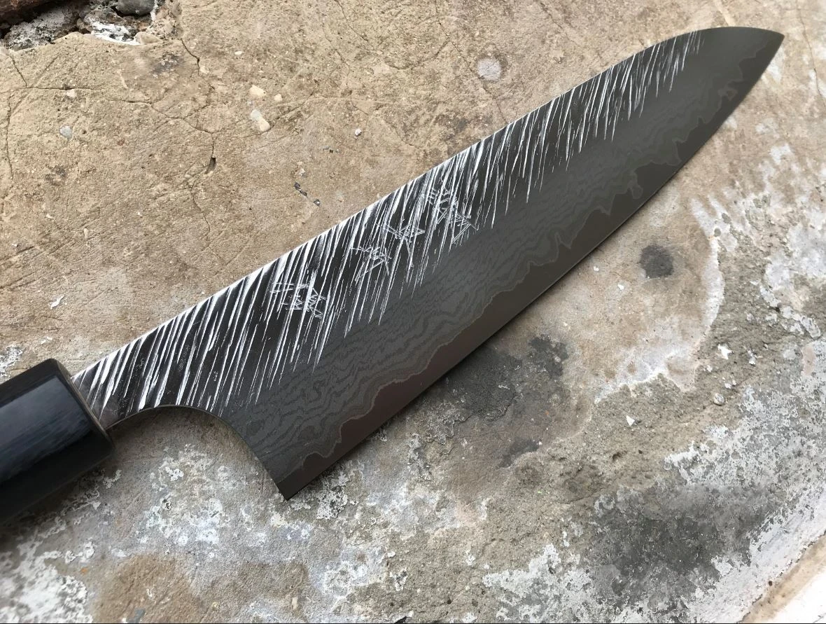 Yu Kurosaki Gyuto Fujin VG-10 210mm (8.3") 3 Yu Kurosaki Gyuto Fujin VG-10 210mm (8.3") - Image 3