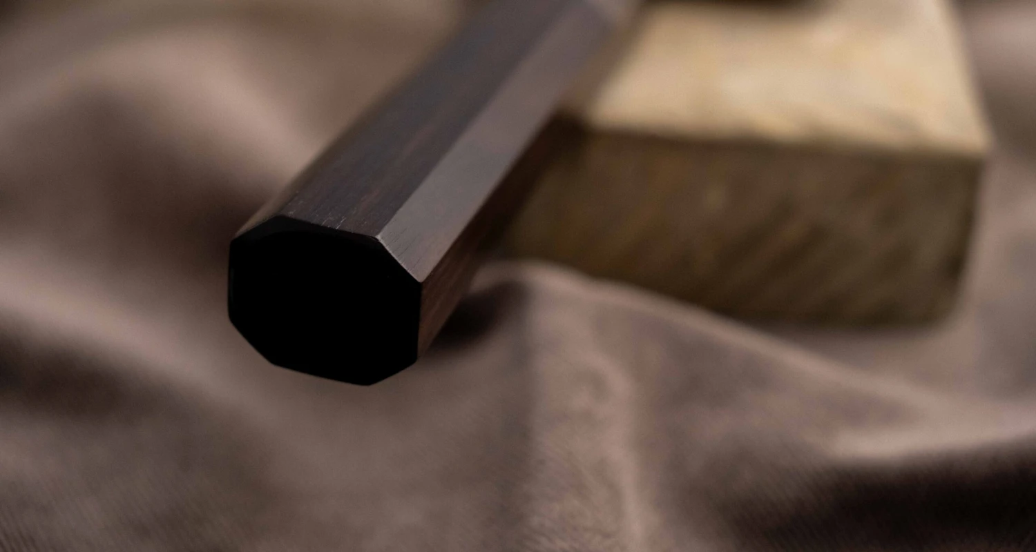 ZDP-189 Bunka Black Ebony Blond Buffalo 190mm (7.5") 6 ZDP-189 Bunka Black Ebony Blond Buffalo 190mm (7.5") - Image 6