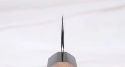 ZDP-189 Gyuto Silver Tsuchime 210mm (8.3") 5 ZDP-189 Gyuto Silver Tsuchime 210mm (8.3") -Sharp Edge Shop ZDP 189GyutoSilverTsuchime210mm 03010312093 3