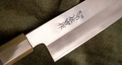 ZDP-189 Santoku Silver Ebony 180mm (7.1") -Sharp Edge Shop ZDP 189SantokuSilverEbonyBlondBuffalo180mm 7.1 00609 14